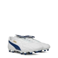 Ghete de fotbal Puma KING Cup FG alb albastru