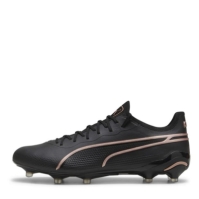 Ghete de fotbal Puma King Ultimate Firm Ground negru roz