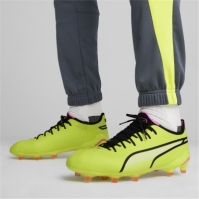 Ghete de fotbal Puma King Ultimate Firm Ground verde negru