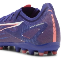 Ghete de fotbal Puma Ultra 5 Match Firm Ground albastru l alb