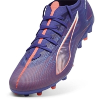 Ghete de fotbal Puma Ultra 5 Match Firm Ground albastru l alb