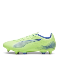 Ghete de fotbal Puma Ultra 5 Play gazon sintetic verde alb