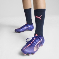 Ghete de fotbal Puma Ultra 5 Ultimate Firm Ground pentru femei mov alb org