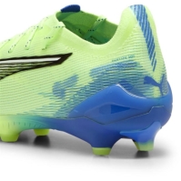 Ghete de fotbal Puma Ultra 5 Ultimate Firm Ground pentru femei verde alb albastru