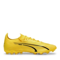 Ghete de fotbal Puma Ultra Match Firm Ground galben