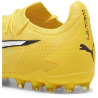 Ghete de fotbal Puma Ultra Match Firm Ground galben