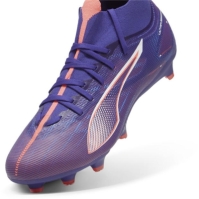 Ghete de fotbal Puma Ultra Match+ Firm Ground mov alb org