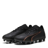 Ghete de fotbal Puma Ultra Match Firm Ground negru roz