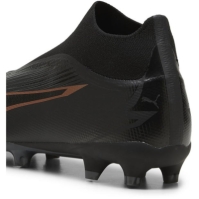 Ghete de fotbal Puma Ultra Match Laceless Firm Ground negru roz