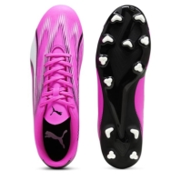 Ghete de fotbal Puma Ultra Play Firm Ground roz alb negru