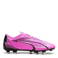 Ghete de fotbal Puma Ultra Play Firm Ground roz alb negru