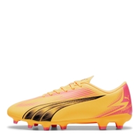 Ghete de fotbal Puma Ultra Play Firm Ground portocaliu negru