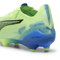 Ghete de fotbal Puma Ultra Ultimate Firm Ground verde alb albastru