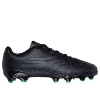 Ghete de fotbal Skechers SKX_01 Firm Ground pentru copii negru argintiu