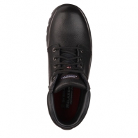 Ghete de lucru Skechers Work Workshire bombeu din otel pentru Barbati negru