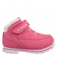 Ghete Firetrap Rhino pentru Bebelusi roz alb