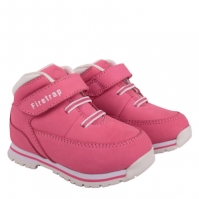 Ghete Firetrap Rhino pentru Bebelusi roz alb