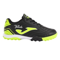 Ghete fotbal copii joma toledo jr 2491 tf negru verde