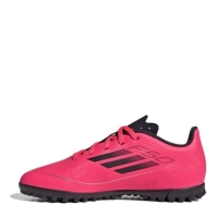 Ghete fotbal gazon sintetic adidas F50 Club pentru Copii roz negru