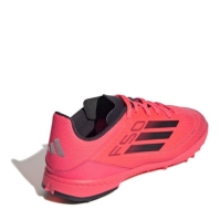 Ghete fotbal gazon sintetic adidas F50 League pentru Copii roz negru