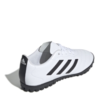 Ghete fotbal gazon sintetic adidas Goletto VIII alb negru