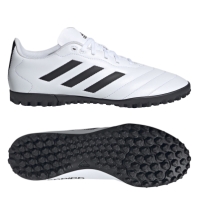 Ghete fotbal gazon sintetic adidas Goletto VIII alb negru