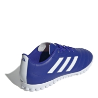 Ghete fotbal gazon sintetic adidas Goletto VIII albastru alb rosu