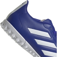 Ghete fotbal gazon sintetic adidas Goletto VIII albastru alb rosu