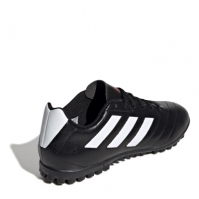 Ghete fotbal gazon sintetic adidas Goletto VIII negru alb