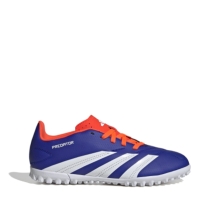 Ghete fotbal gazon sintetic adidas Predator 24 Club pentru Copii albastru alb rosu