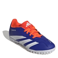 Ghete fotbal gazon sintetic adidas Predator 24 Club pentru Copii albastru alb rosu