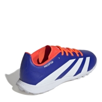 Ghete fotbal gazon sintetic adidas Predator League pentru Copii albastru alb rosu