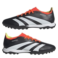 Ghete fotbal gazon sintetic adidas Predator League Tf pentru baieti negru