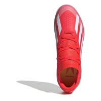 Ghete fotbal gazon sintetic adidas X Crazyfast League In J pentru baieti rosu