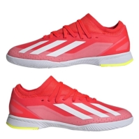 Ghete fotbal gazon sintetic adidas X Crazyfast League In J pentru baieti rosu