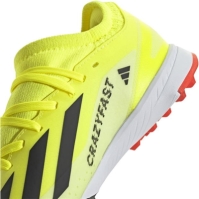 Ghete fotbal gazon sintetic adidas X Crazyfast League Tf J pentru baieti verde