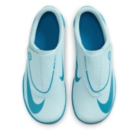 Ghete fotbal gazon sintetic Nike Mercurial Vapour 16 Club pentru Copii albastru baltic