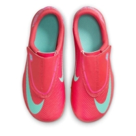 Ghete fotbal gazon sintetic Nike Mercurial Vapour 16 Club pentru Copii rosu verde