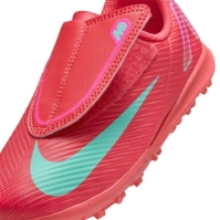 Ghete fotbal gazon sintetic Nike Mercurial Vapour 16 Club pentru Copii rosu verde