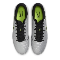 Ghete fotbal gazon sintetic Nike Tiempo Legend 10 Academy argintiu galben