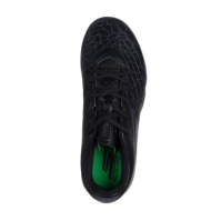 Ghete fotbal gazon sintetic Skechers SKX_01 pentru copii negru argintiu