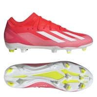 Ghete fotbal sala adidas X Crazyfast League Firm Ground fotbal rosu alb galben