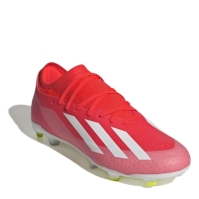 Ghete fotbal sala adidas X Crazyfast League Firm Ground fotbal rosu alb galben