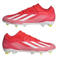 Ghete fotbal sala adidas X Crazyfast League Firm Ground fotbal rosu alb galben