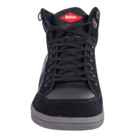 Ghete Lee Cooper Cooper Workwear S1p/Sra Footwear - negru/gri bombeu din otel pentru Barbati negru gri