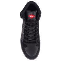 Ghete Lee Cooper Cooper Workwear S1p/Sra Footwear - negru/gri bombeu din otel pentru Barbati negru gri