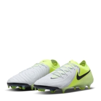 Ghete Nike Phantom GX II Elite LV8 Firm Ground argintiu galben