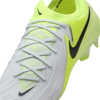 Ghete Nike Phantom GX II Elite LV8 Firm Ground argintiu galben