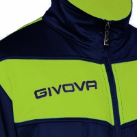 Trening sport Givova Visa bleumarin-galben fluo barbati/baietei