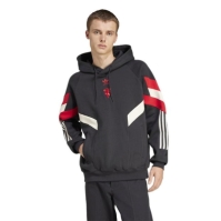 Hanorac adidas Manchester United Original pentru adulti negru rosu